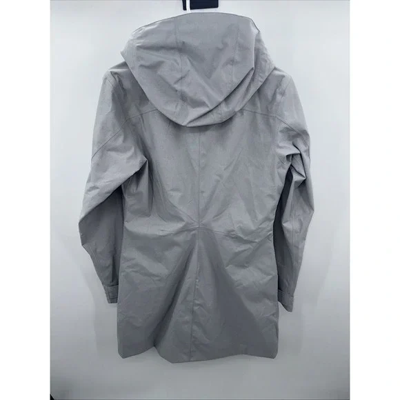 Patagonia Vosque Shell ONLY Jacket Grey Waterproof Hooded Zip Up Coat Size Small - Picture 8 of 8